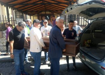 El «Coleguita» Luis Romero llevado a su última morada