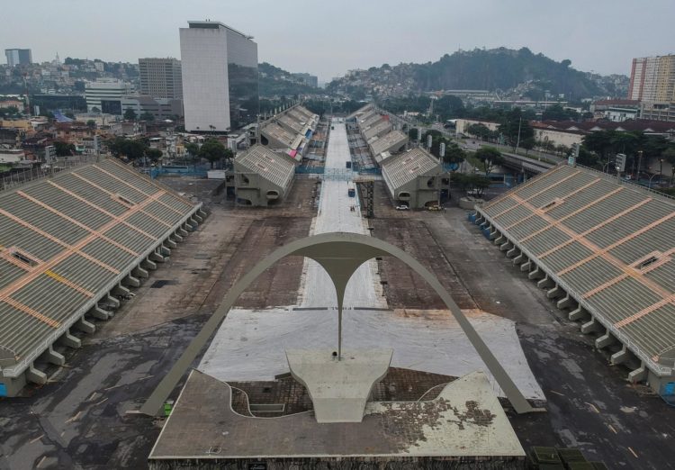 Foto de archivo del sambódromo en Río de Janeiro (Brasi). EFE/ Antonio Lacerda