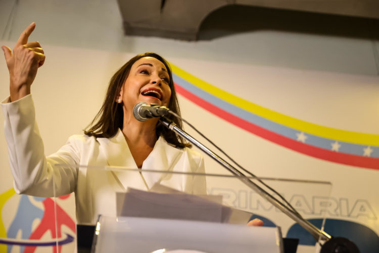 María Corina Machado Es Proclamada Candidata Opositora A La Presidencia ...