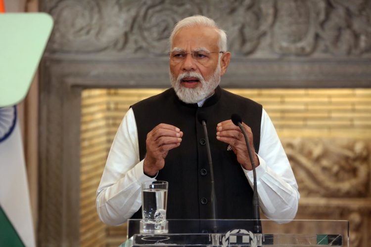 El primer ministro de la India, Narendra Modi. EFE/EPA/ALEXANDROS BELTES