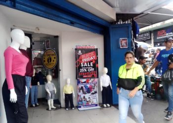 Al estilo norteamericano Valera tuvo su propio Black Friday
