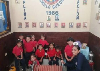 Cuartel de Bomberos de Boconó recibió visita de preescolar Arturo Uslar Pietri