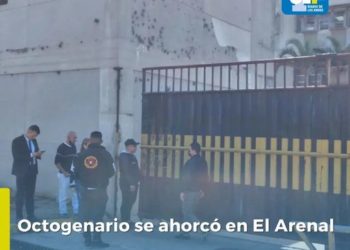 Octogenario se ahorcó en El Arenal