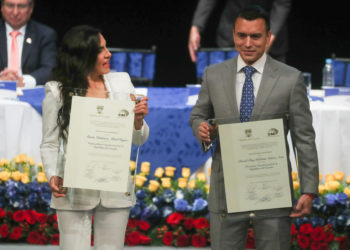 Daniel Noboa ofrece valentía y firmeza contra la corrupción y las traiciones en Ecuador