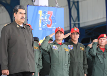 Nicolás Maduro asegura que Venezuela tiene una «fuerza militar que defiende su territorio»