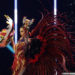 Las 84 aspirantes a Miss Universo 2023 lucen coloridos trajes en gala previa a la final