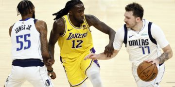 101-104. Doncic e Irving frustran una remontada épica de los Lakers