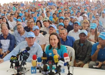 “De los corruptos y cómplices no queremos ni su apoyo ni sus votos”, dice María Corina Machado
