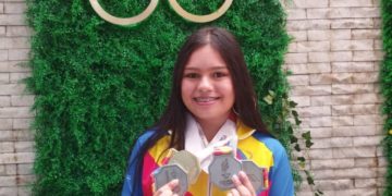 Jacksilany Guadalajara completó el poker de medallas