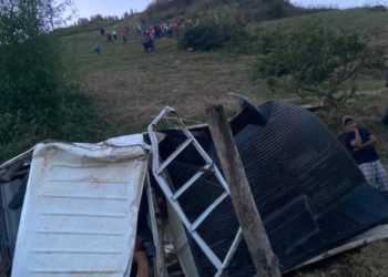 Vuelco ocurrido en Boconó deja un productor muerto y cinco heridos
