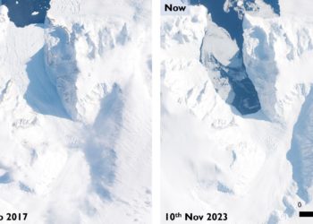 Los glaciares aparentemente estables de la Antártida pueden cambiar súbitamente