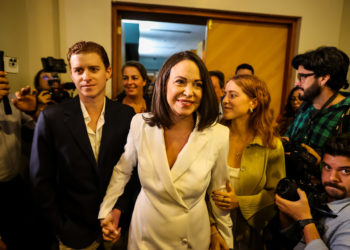 María Corina Machado: mi candidatura es un «reto al sistema» y un «desafío» al chavismo