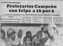 En Valera también es pasión el béisbol / Por Jesús Matheus Linares