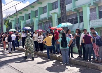 Concejo municipal de Boconó presente en el simulacro por el Esequibo