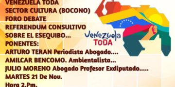 Invitan a debate sobre el referéndum consultivo del Esequibo en Boconó