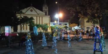 Encendido de luces de Navidad en Sucre