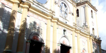 Lleno total del templo San Juan Bautista  en primer día de la novena de misas de aguinaldo