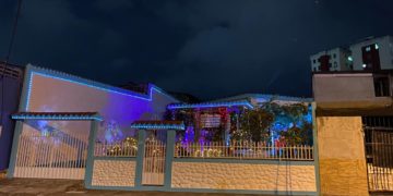 Una casa con decoración navideña se convirtió en la atracción de los tachirenses durante la época decembrina 