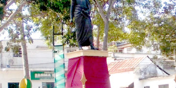 El pasado 17 de diciembre el Bolívar de la plaza de Betijoque fue disfrazado de nuevo