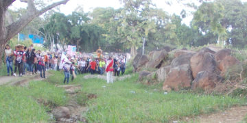 BETIJOQUE | Mal estado de la carretera «ruta de Romería de San Benito» no impidió paso de creyentes por la vía