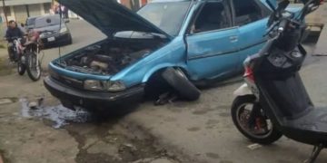 Accidente de tránsito dejó un lesionado en Los Pantanos de Boconó