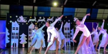 Escuelas de danza en Boconó presentaron su especial de Navidad