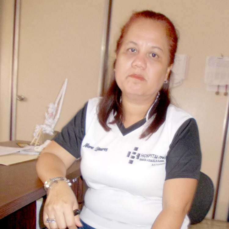 Doctora Nora Linares directora del Hospital María Aracelis Álvarez.