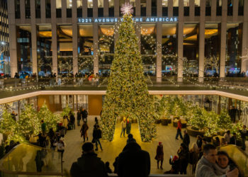 La Navidad en Nueva York es solo un árbol decorado