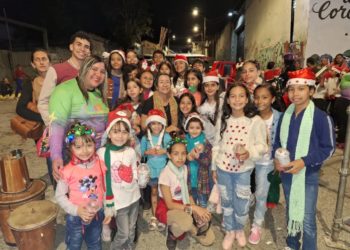 Boconeses disfrutaron de un Parrandón Navideño Infantil