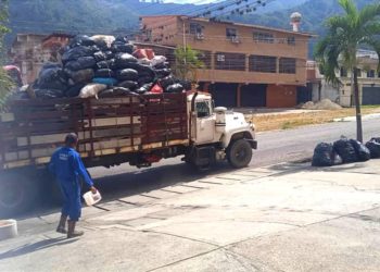 Alcaldía de Valera continúa recolección de desechos sólidos en comunidades