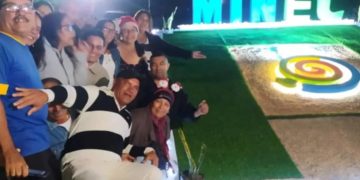 Minec Boconó enciende sus luces navideñas 