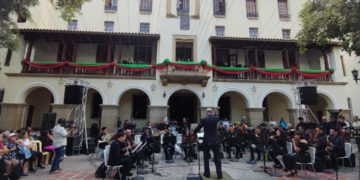 Banda Sinfónica de Mérida celebra 150° aniversario con concierto en la plaza Bolívar