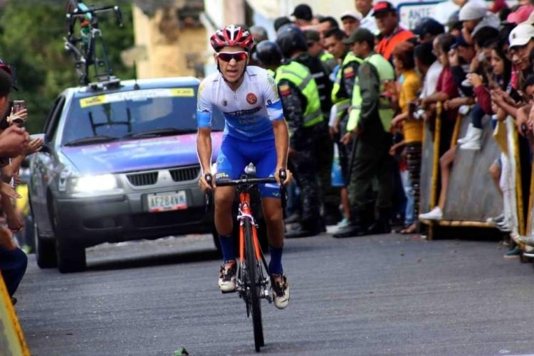 Jeison viene a la Vuelta al Táchira a defender la herencia de los Rujano. 
Foto Cortesía
