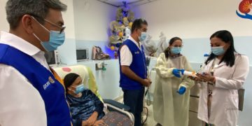 Rotary Valle de Santiago dona filtros para máquinas de unidades de diálisis del Táchira