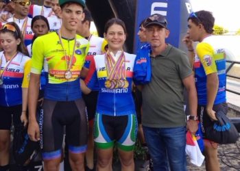 Daniela Moncada arrasó en el Campeonato Nacional de Ciclismo de Pista