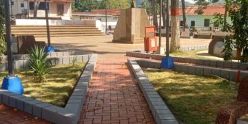 Alcaldía de Motatán reacondiciona plaza Bolívar e Iglesia para las Navidades