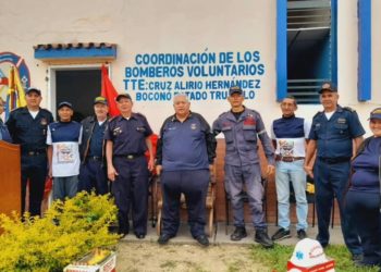 Bomberos voluntarios de Boconó celebran su día