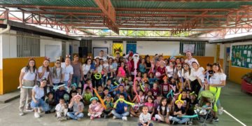 Realizan jornada social y recreativa en el Arbolón de Mosquey
