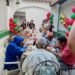 Fundación Sonrisas de Amor Venezuela ofreció almuerzo navideño a abuelos de la Casa de La Misericordia
