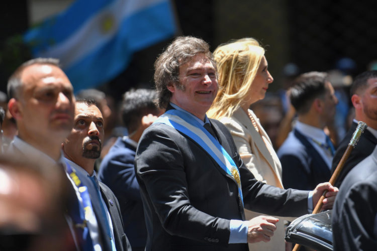 El presidente de Argentina Javier Milei, en una fotografía de archivo. EFE/Enrique García Medina