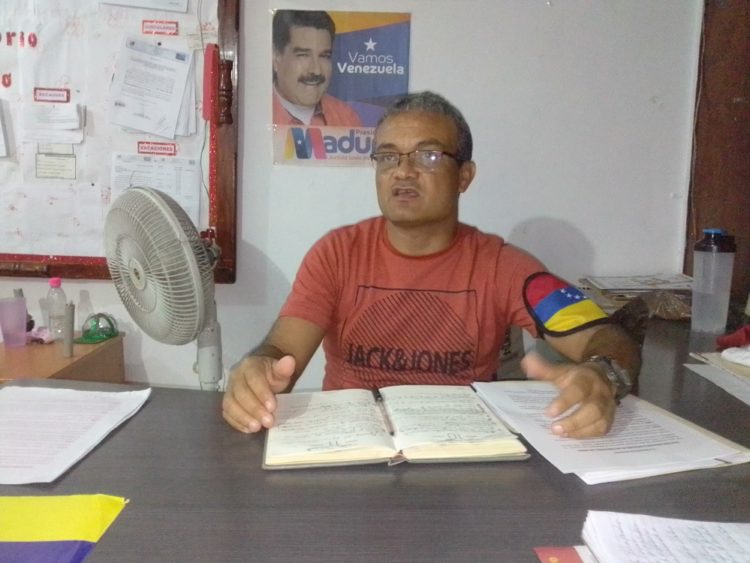 Concejal Germán Lares responsable municipal de la Clase Obrera en Valera