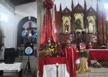 Feligreses celebran día de Santa Lucía en Boconó