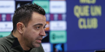 Xavi: «Estamos un poco en la misma situación en la que llegamos aquí la temporada pasada»