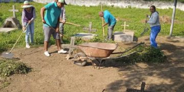 Limpiado el Cementerio del Kilómetro Veintitrés