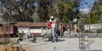 Construyen baños en el Mercado Tiscachic de Boconó