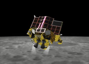 El módulo espacial japonés logra llegar a la Luna y se está comprobando su estado