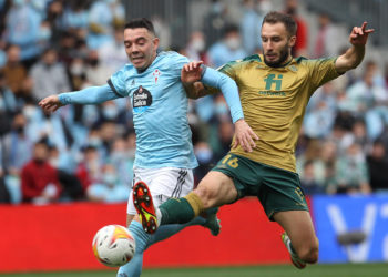Aspas desafía a Pellegrini, con el que tiene cuentas pendientes