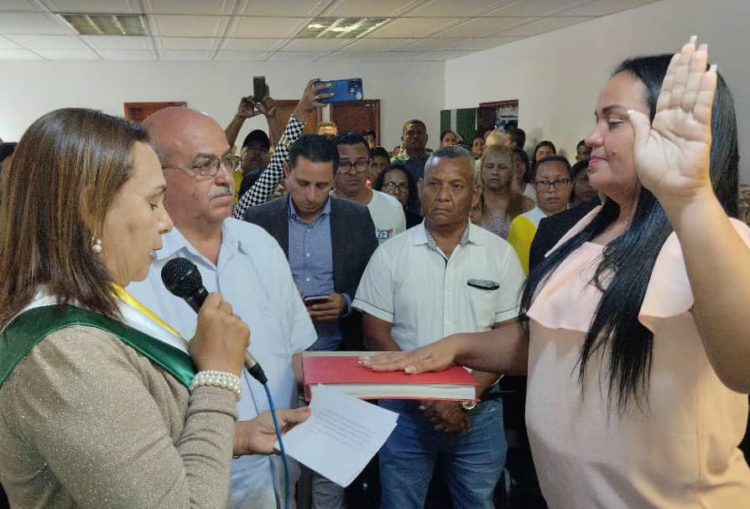 María Alejandra Montilla nueva presidenta del Concejo de Bolívar.