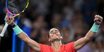 Nadal se impone con contundencia al australiano Kubler y está en cuartos en Brisbane