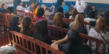 Docentes y trabajadores realizaron asamblea por mejoras salariales en Boconó